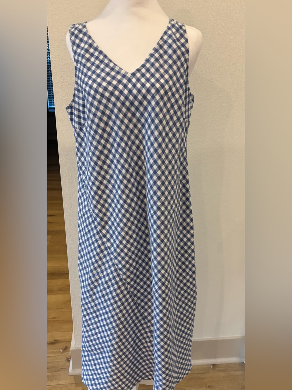 J. jill Love Linen sleeveless dress size medium